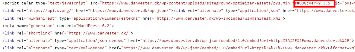 wordpress optimering